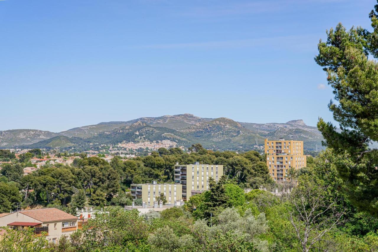 Park & Suites -Wifi-Netflix-Vue Marseille Exteriér fotografie